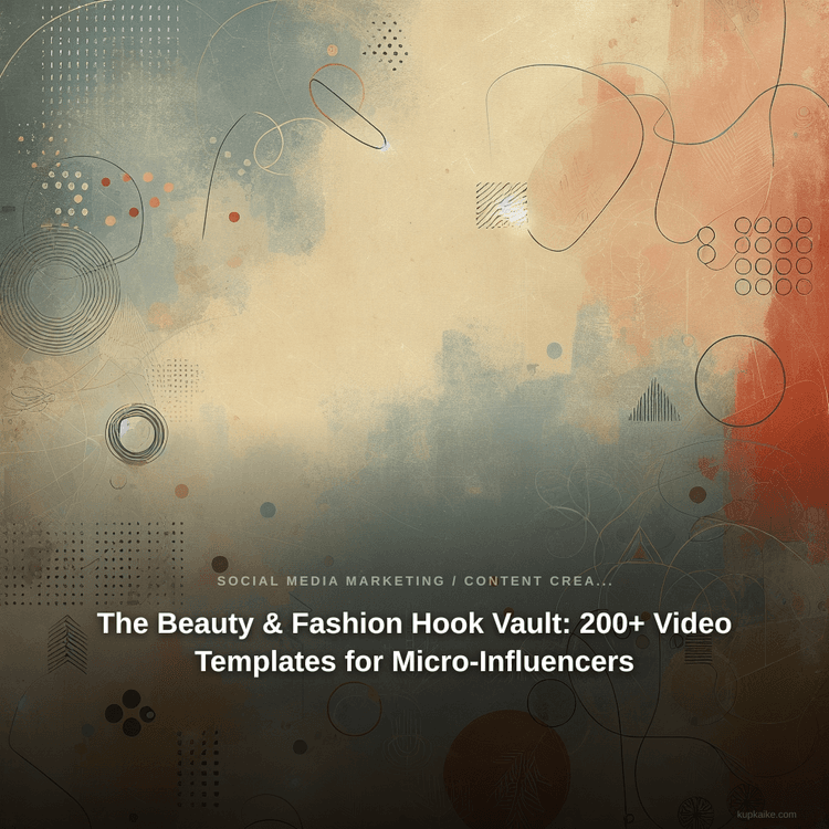 Beauty & Fashion Hook Vault — AI-generated cover