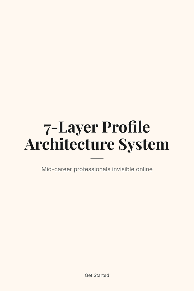 7-Layer Profile Architecture System