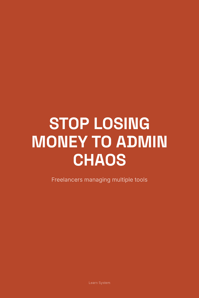Stop Losing Money to Admin Chaos