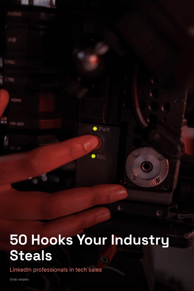 50 Hooks Your Industry Steals