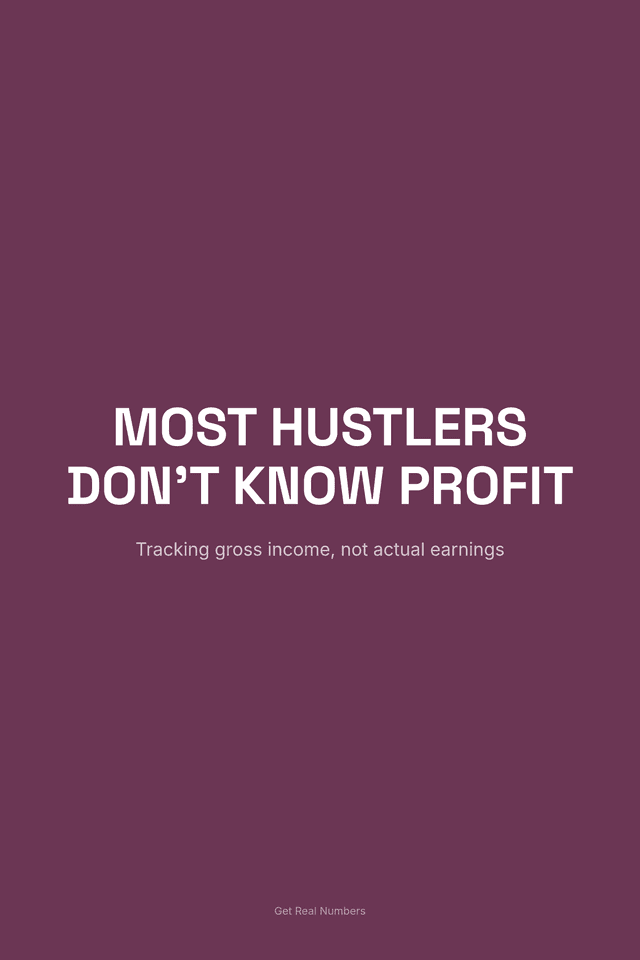 Most Hustlers Don't Know Profit