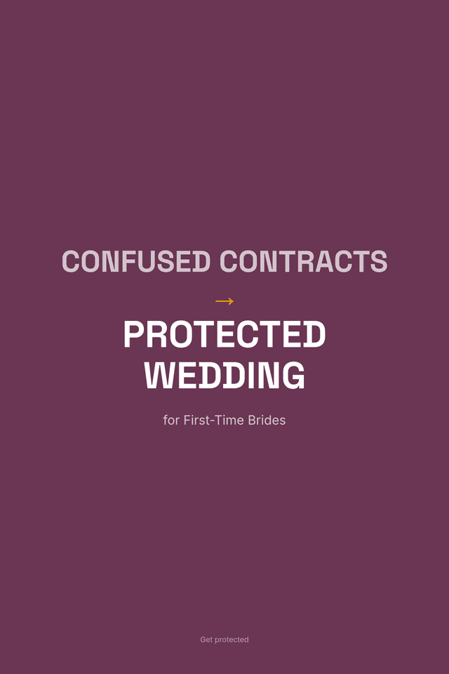 Confused Contracts → Protected Wedding
