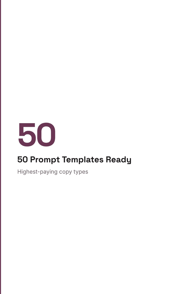 50 Prompt Templates Ready